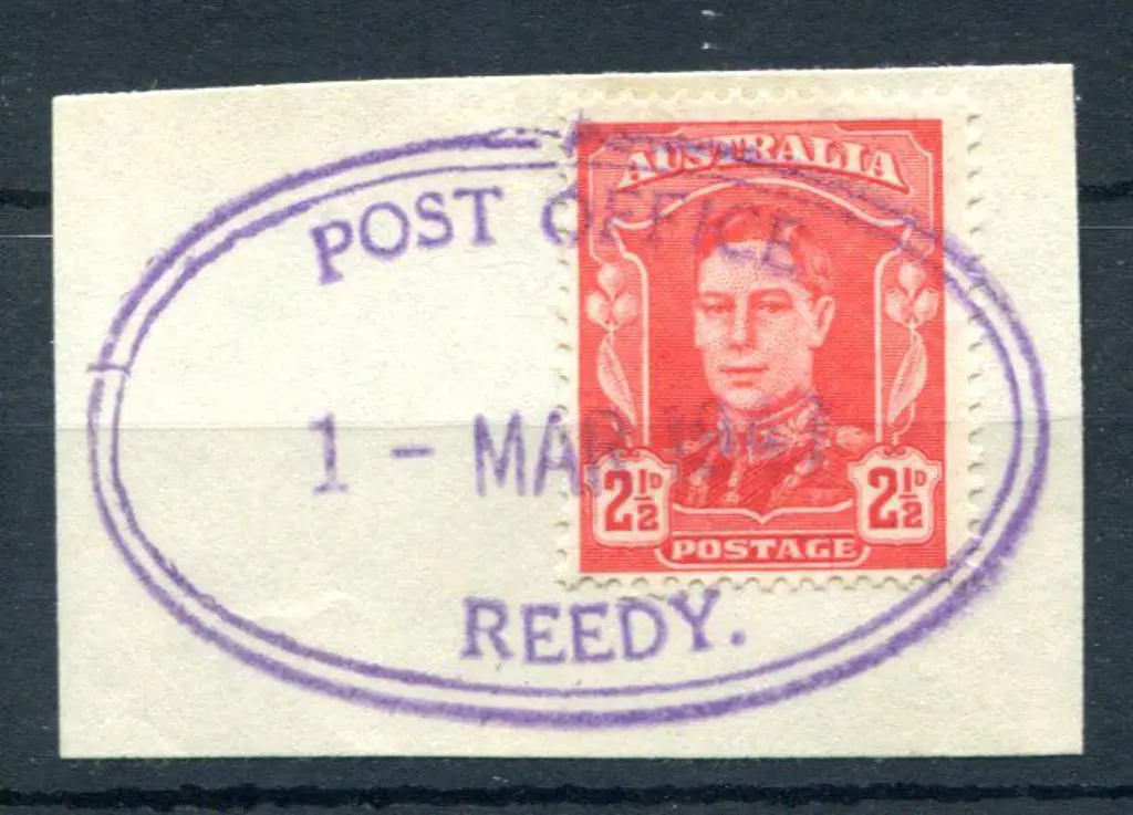 Reedy Post Office Fine complete ORS2 on 2½d red ... Image 1++