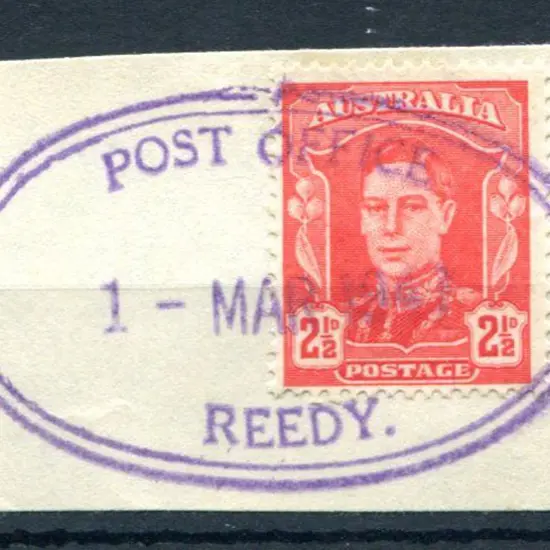 Reedy Post Office Fine complete ORS2 on 2½d red ...