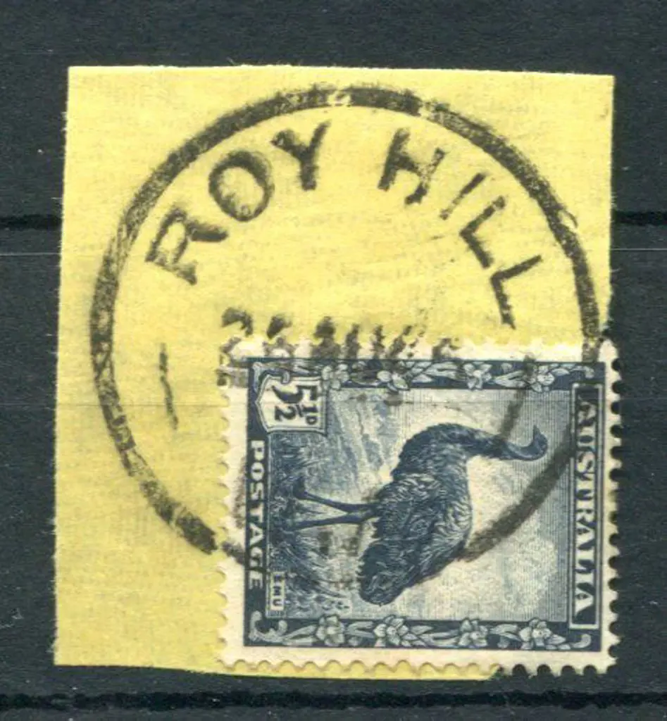 Roy Hill C30 Full, bold strike tying 5½d indigo ... Image 1++