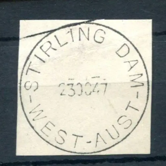 Stirling Dam E31 Complete crisp example which ...