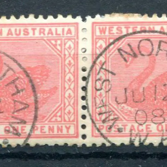 West Northam 3b Two fine strikes on 1d rose-red ...