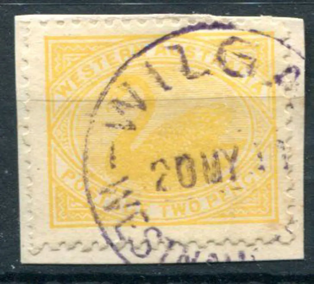 Wilga D26-a 70% strike on 2d yellow swan on piece ... Image 1++