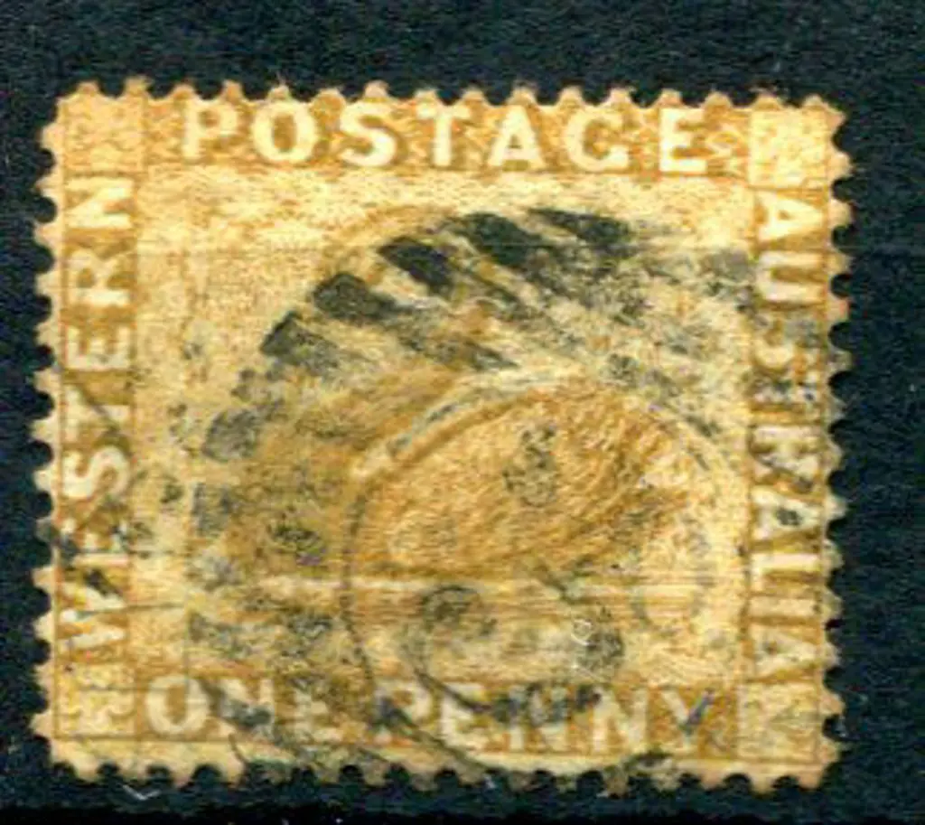 Number 3 on 1d bistre CR/CC wmk, perf. 14. A ... Image 1++