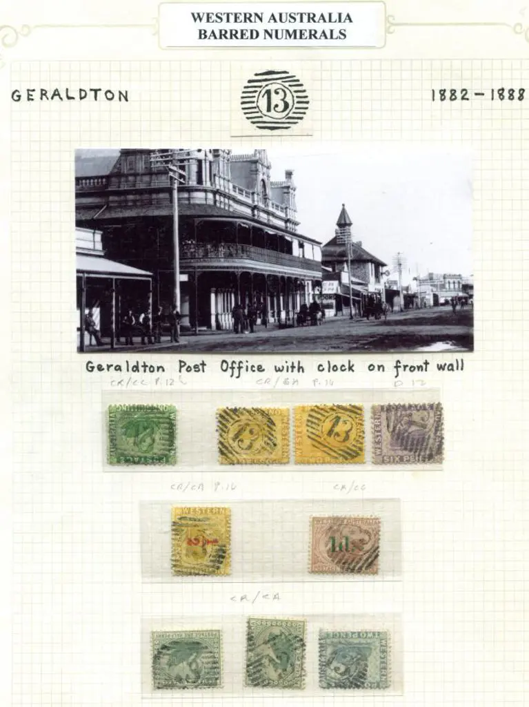 Number 13 (Geraldton) Useful selection on 1865/88 ... Image 1++