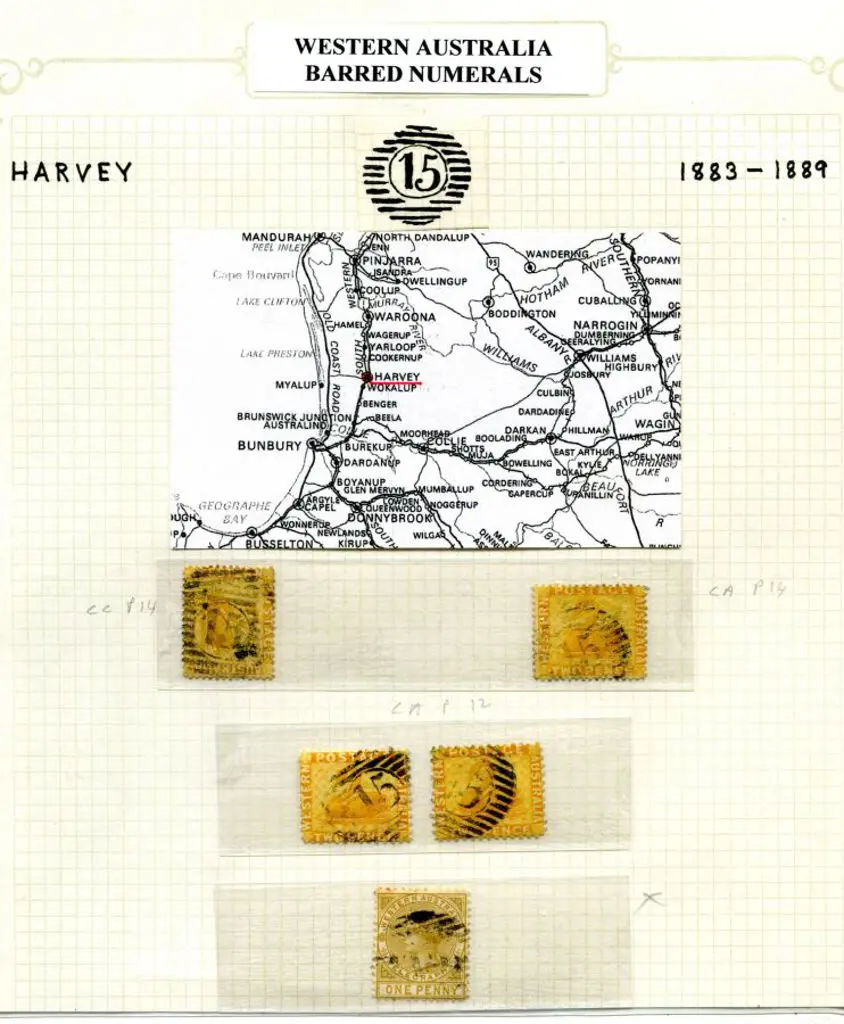 Number 15 (Harvey) Small group with 5 examples ... Image 1++