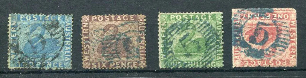Number 5 1861 issues with clean cut perf. 14-16 in ... Image 1++