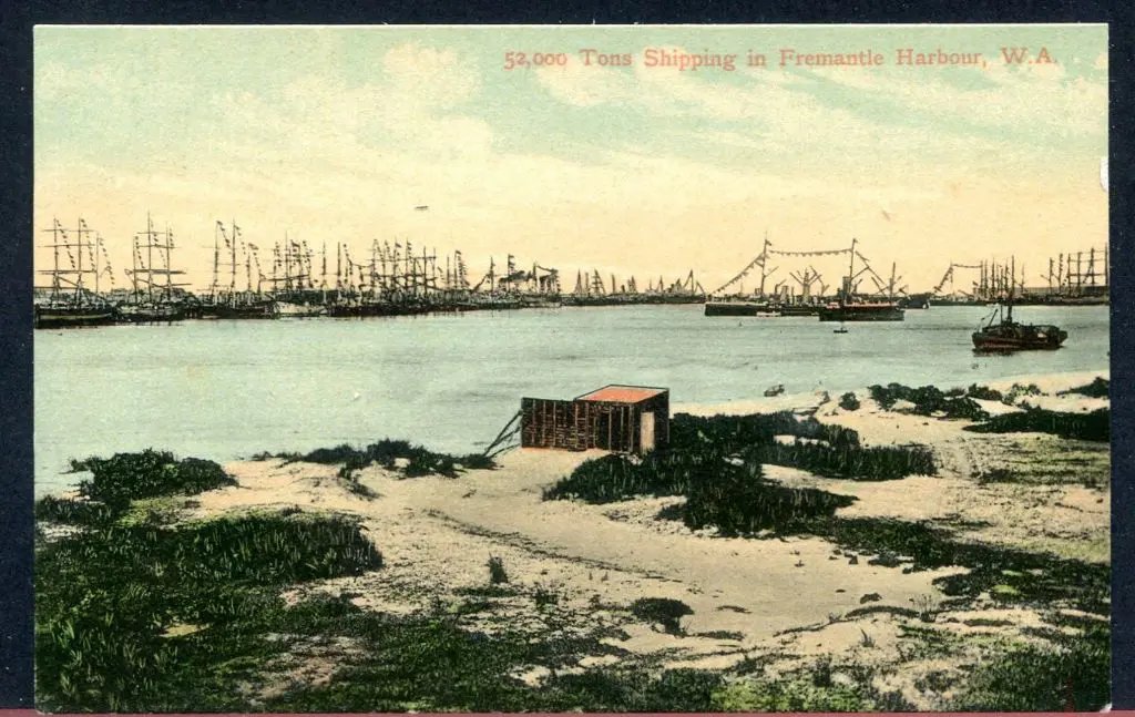 "52,000 Tons Shipping in Fremantle Harbour, WA" ... Image 1++