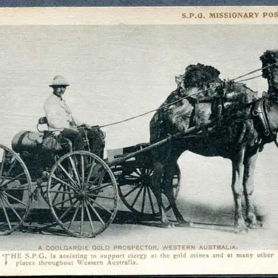 "A Coolgardie Gold Prospector, Western Australia" ...