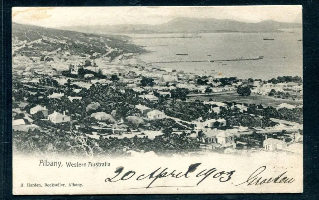 "Albany, Western Australia" b&w H. Harden, ... Image 1++