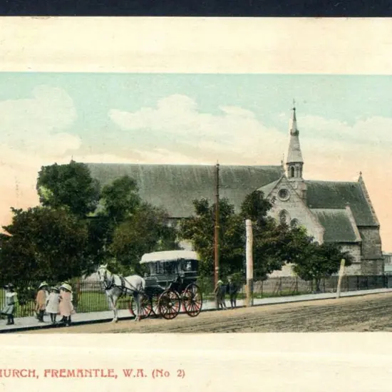 "Anglican Church, Fremantle, WA (No. 2)" colour ...