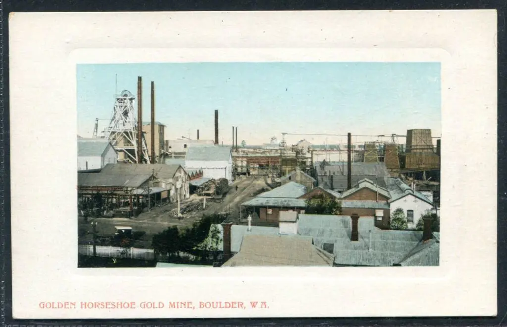 "Golden Horseshoe Gold Mine, Boulder, WA" Falk ... Image 1++