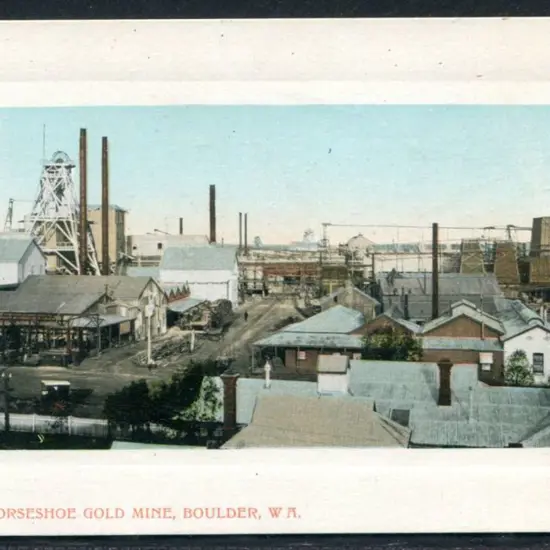 "Golden Horseshoe Gold Mine, Boulder, WA" Falk ...