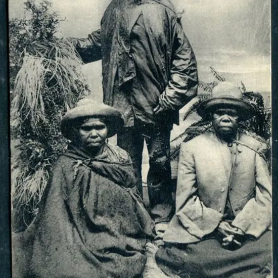 "Group of Natives of WA" b&w published by FN Mead ...