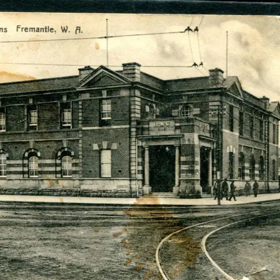 "H.M. Customs House, WA" Fremantle News Agent ...