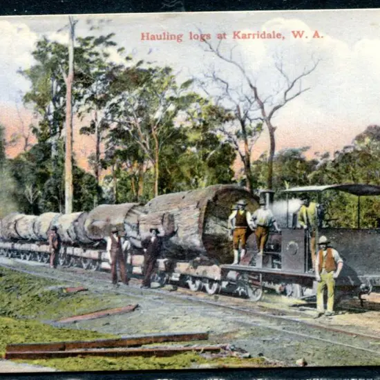 "Hauling Logs at Karridale, WA" Mayhofer & Co ...