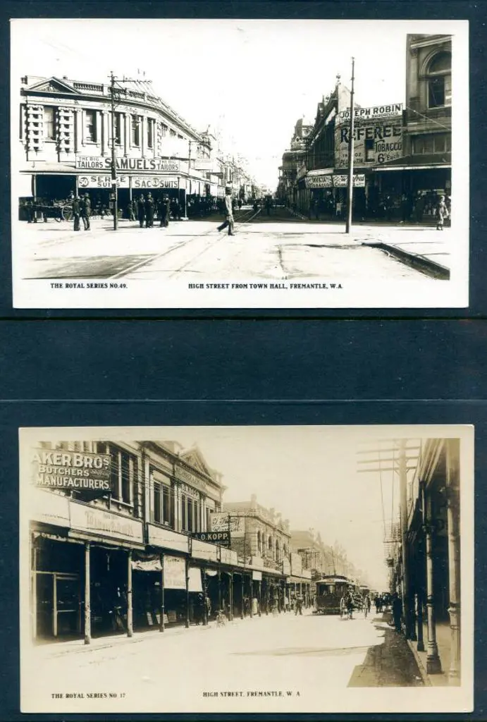 "High Street from Town hall, Fremantle, WA" & ... Image 1++