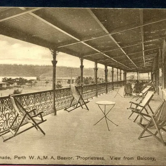 "Hotel Esplanade, Perth W.A., M.A Beavor, ...