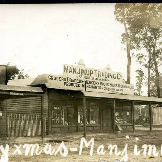 "Manjimup Trading Co The Pioneer Merchants Grocers ...