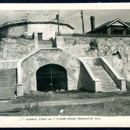 "Murray Views No. 7 Round house, Fremantle, WA" ...