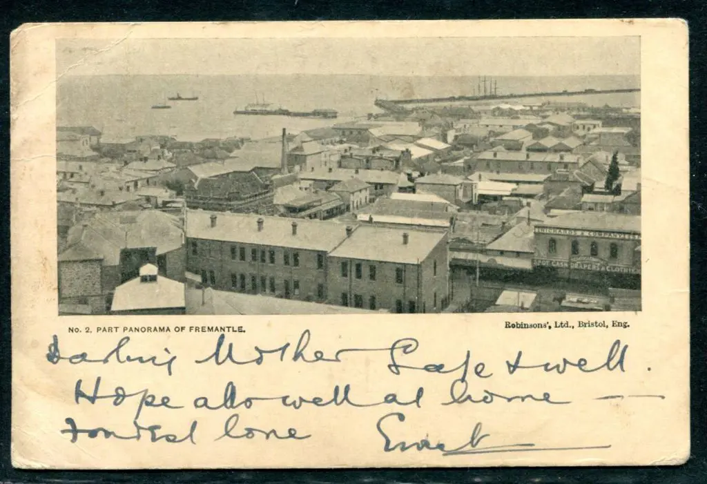 "No 2 Part Panorama of Fremantle" Robinsons' Ltd ... Image 1++