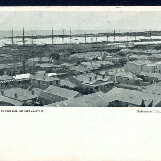 "No.5, Part Panorama of Fremantle" Robinson's, ...