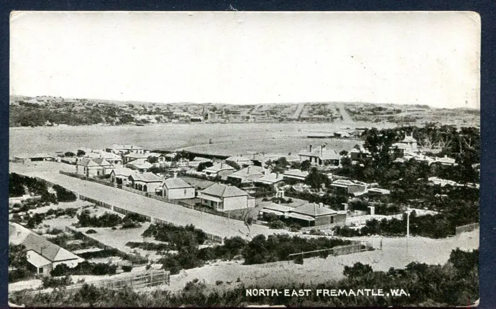 "North-East Fremantle, WA" b&w "Printed Expressly ... Image 1++