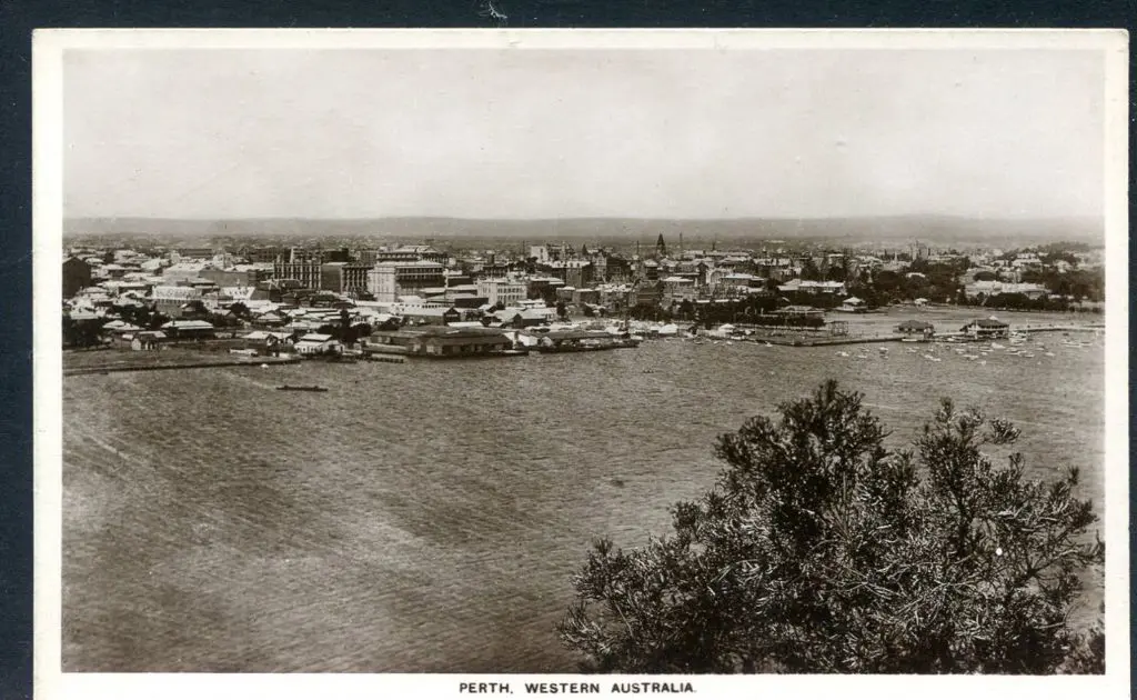 "Perth, Western Australia" b&w photo card by ... Image 1++