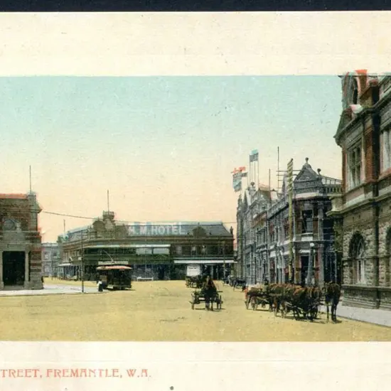 "Phillimore Street, Fremantle, WA" colour with ...