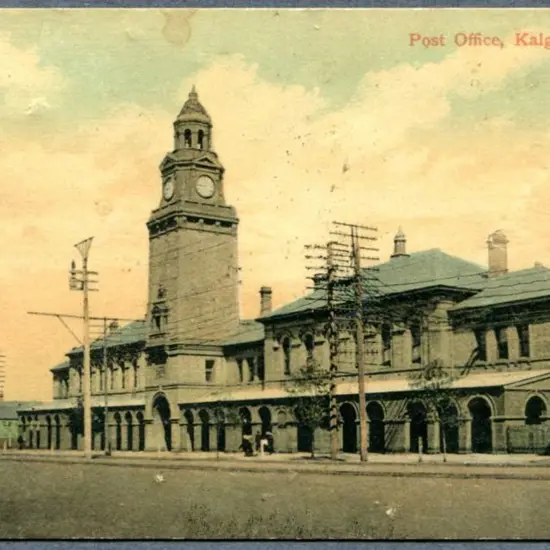 "Post Office Kalgoorlie, WA" Falk colour with Cue ...