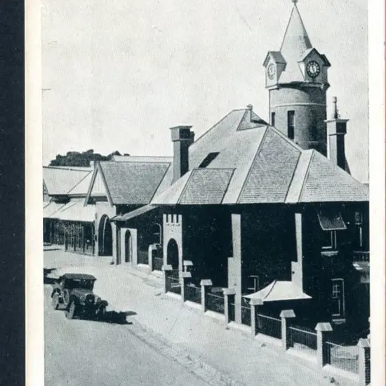 "Post Office, Albany, W.A." b&w from the "Beau ...