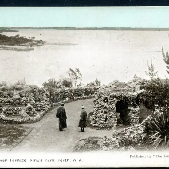 "Rockery, Lower Terrace, King's Park, Perth, WA" ...