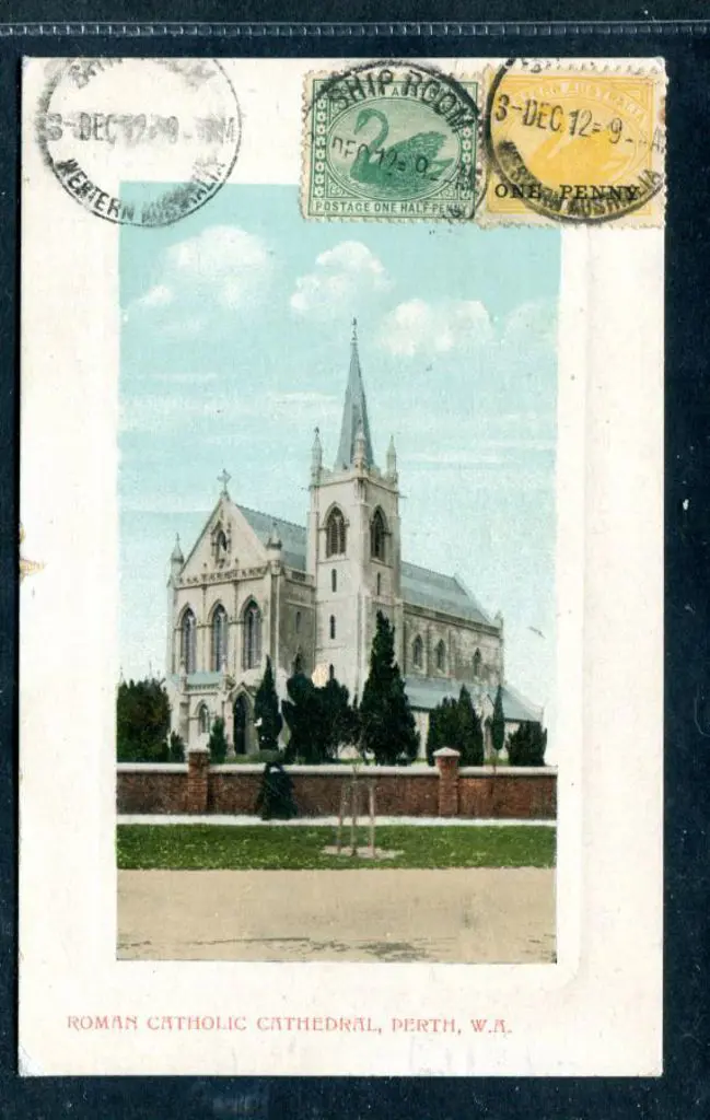 "Roman Catholic Cathedral, Perth, WA" Falk colour ... Image 1++