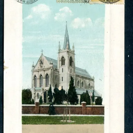 "Roman Catholic Cathedral, Perth, WA" Falk colour ...