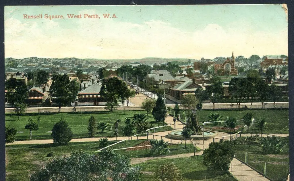 "Russell Square, West Perth, WA" colour Falk & Co. ... Image 1++