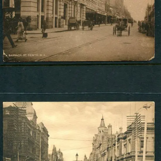 "St George Terrace, Perth, WA" & "Barrack St, ...