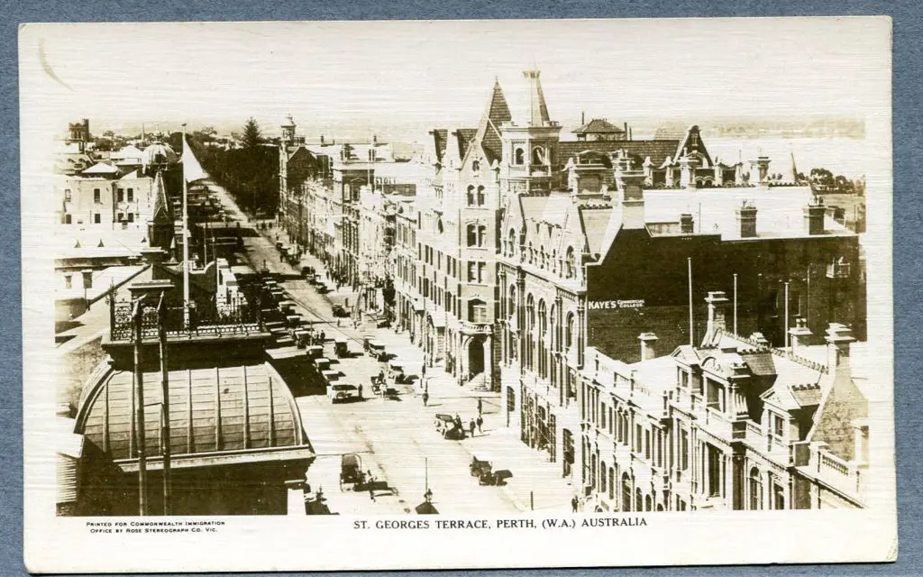 "St George's Terrace, Perth, (WA) Australia" with ... Image 1++