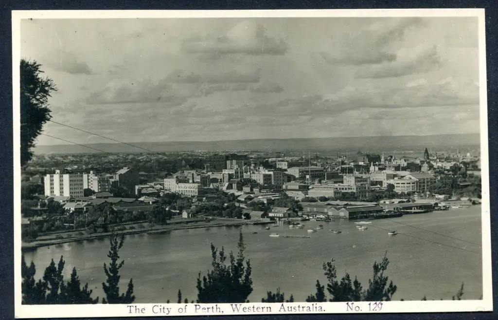 "The City of Perth, Western Australia" Kodak b&w ... Image 1++