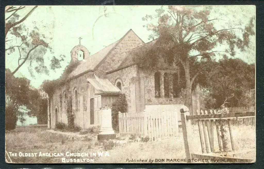 "The Oldest Anglican Church in WA Busselton" Bon ... Image 1++
