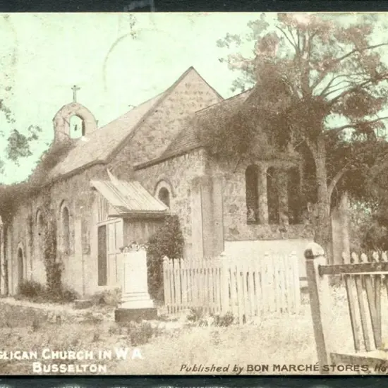 "The Oldest Anglican Church in WA Busselton" Bon ...
