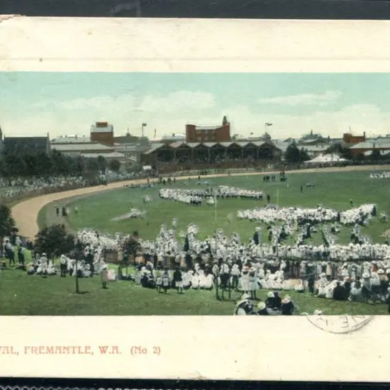 "The Oval, Fremantle, WA (No. 2)" Falk colour with ...