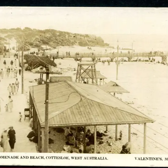 "The Promenade and Beach, Cottesloe, West ...
