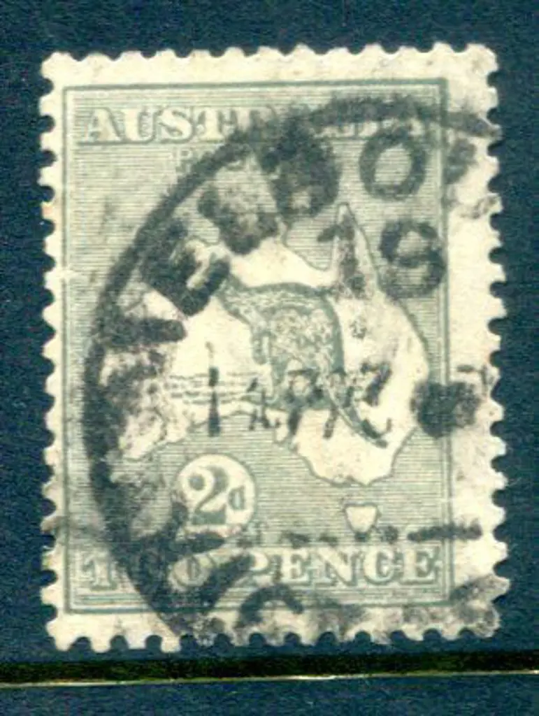2d grey, Die IIA substituted cliché in Die I ... Image 1++