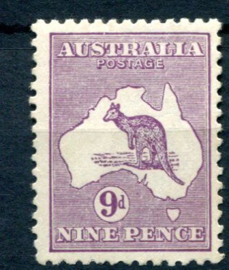 9d violet, Die IIB with inverted wmk. MLH. ACSC ... Image 1++
