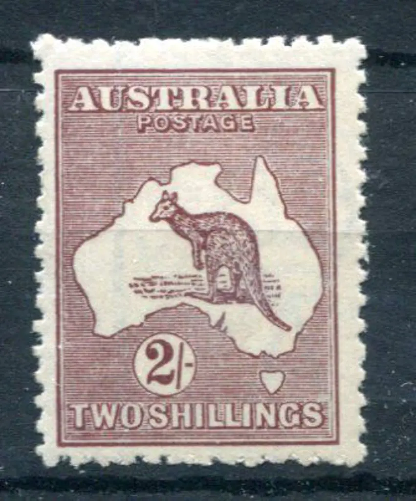 2/- maroon. MUH & well centred with a few fluffy ... Image 1++