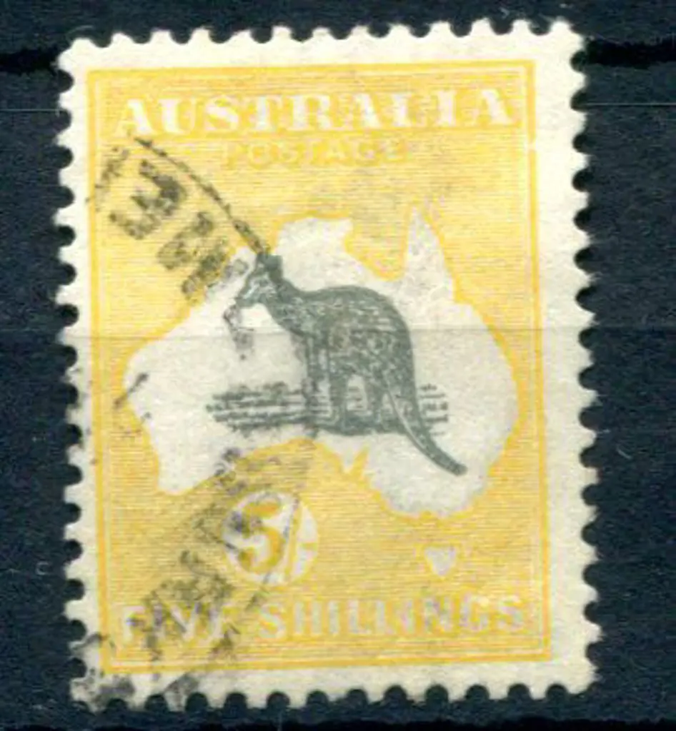 5/- grey-black & chrome with "broken coast near ... Image 1++