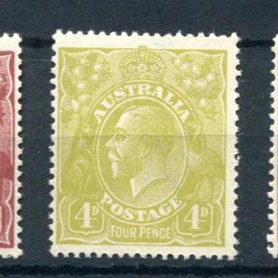 KGV 1914-20 Single watermark 2d red-brown R37 ...