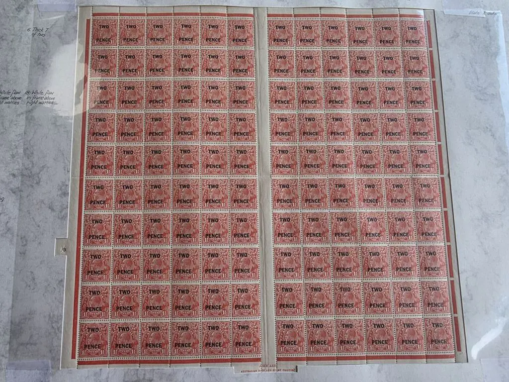 KGV 1926-30 SM watermark Perf 13½x12½ 1½d golden ... Image 1++