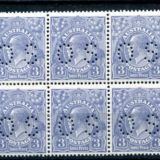 1926/30 3d pale dull blue, SMW perf. 13½x12½ block ...