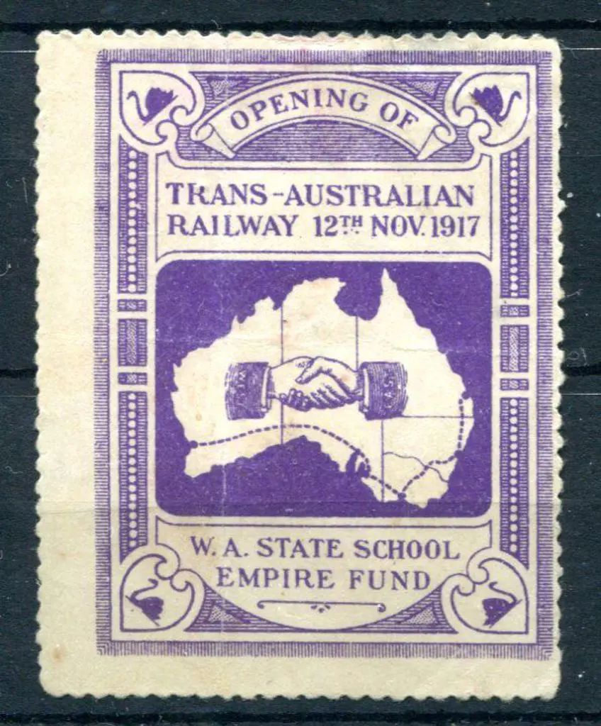 1917 (12th Nov) Opening of Trans-Australian ... Image 1++