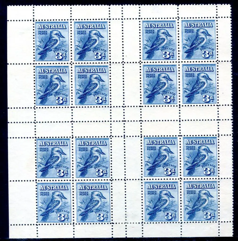 1928 Kookaburra Exhibition Miniature Sheet top ... Image 1++
